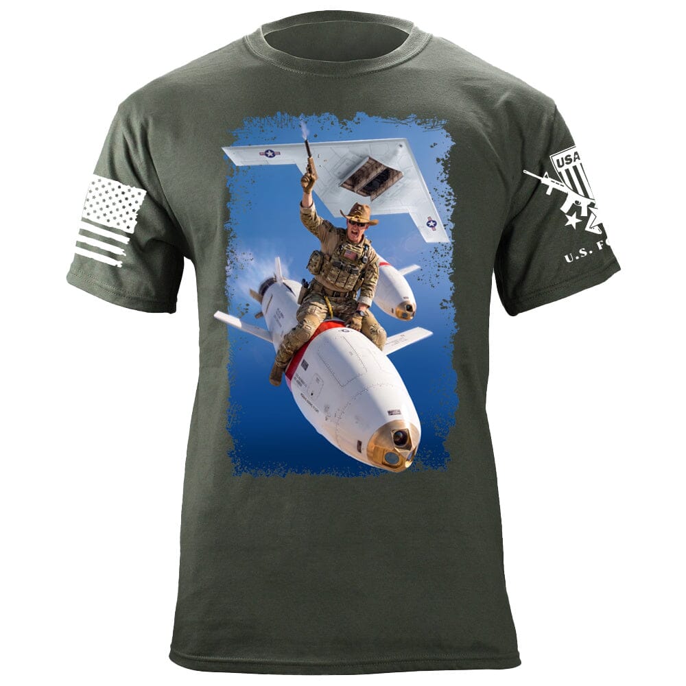 B-21 Cowboy T-Shirt Shirts 88196-S-MG