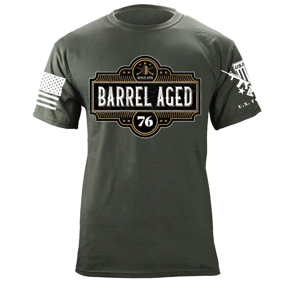 BARREL AGED 76 T-Shirt Shirts 87138-3XL-MG
