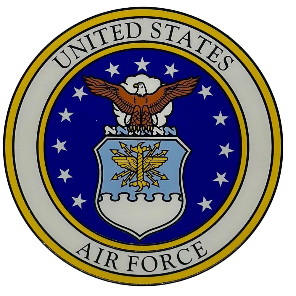 Air Force with Seal Decal Stickers and Decals