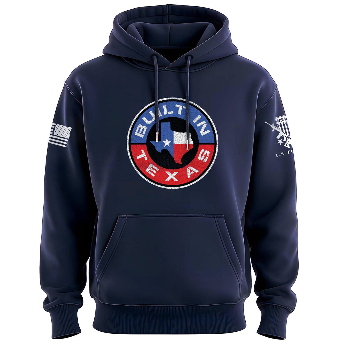 Built In Texas Circle Hoodie Hoodies