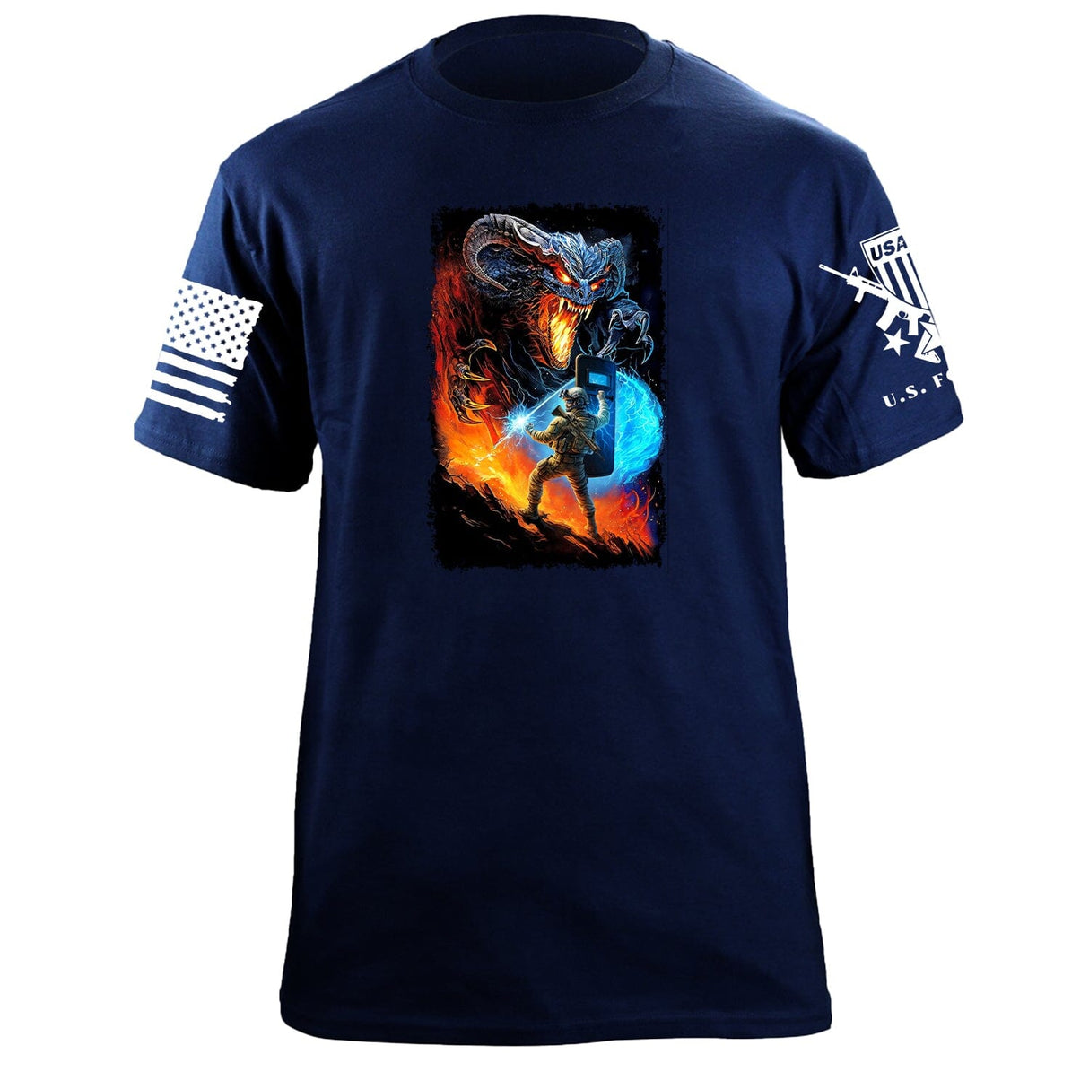 Balrog T-Shirt Shirts 87419-S-NAVY