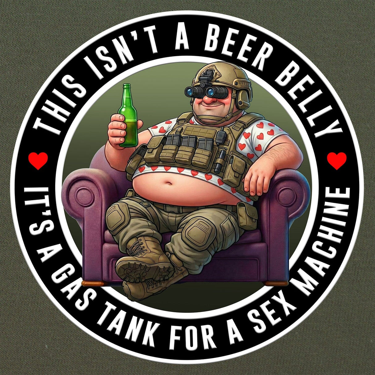 This Isn't a Beer Belly T-Shirt Shirts