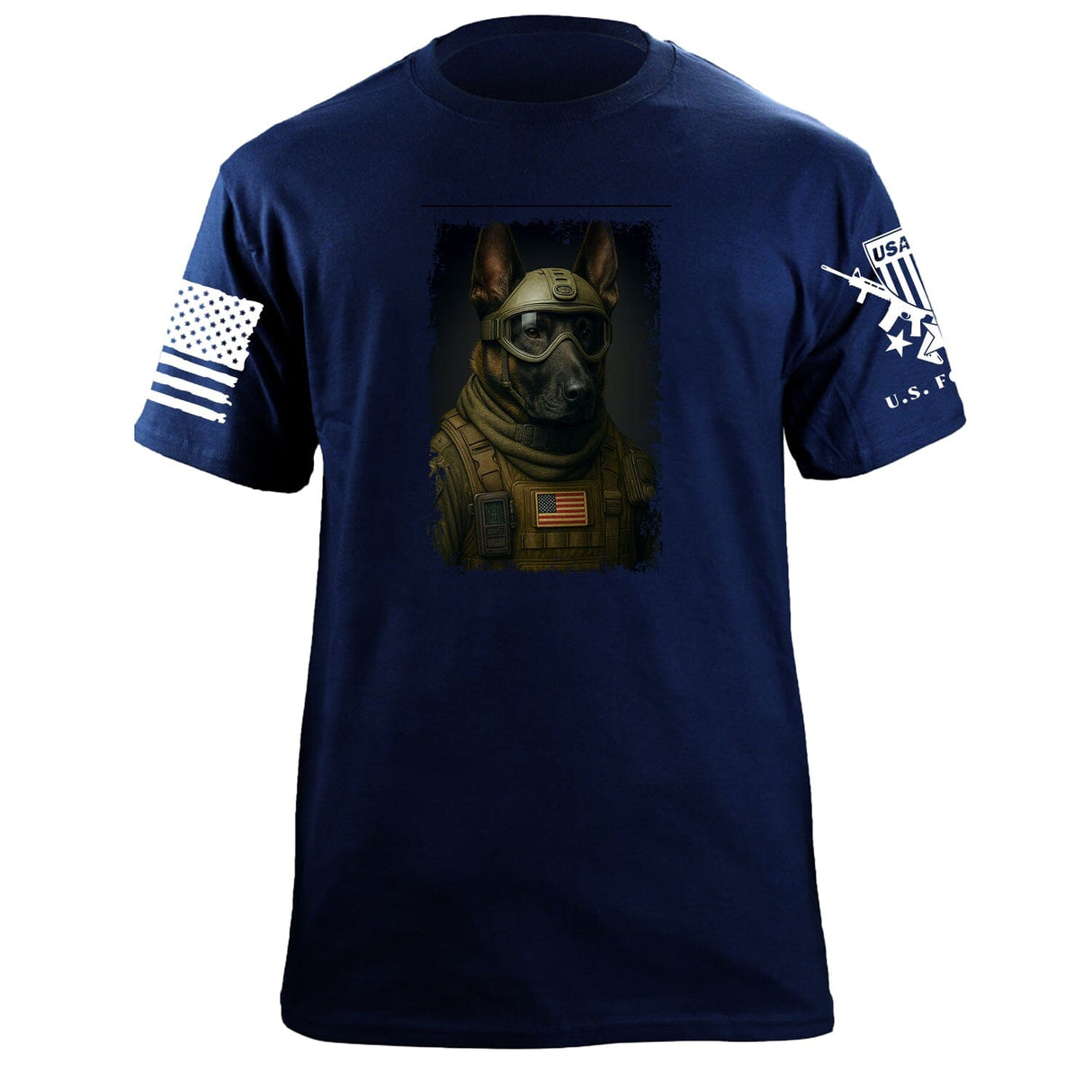Belgian K9 T-Shirt Shirts 87345-S-NAVY