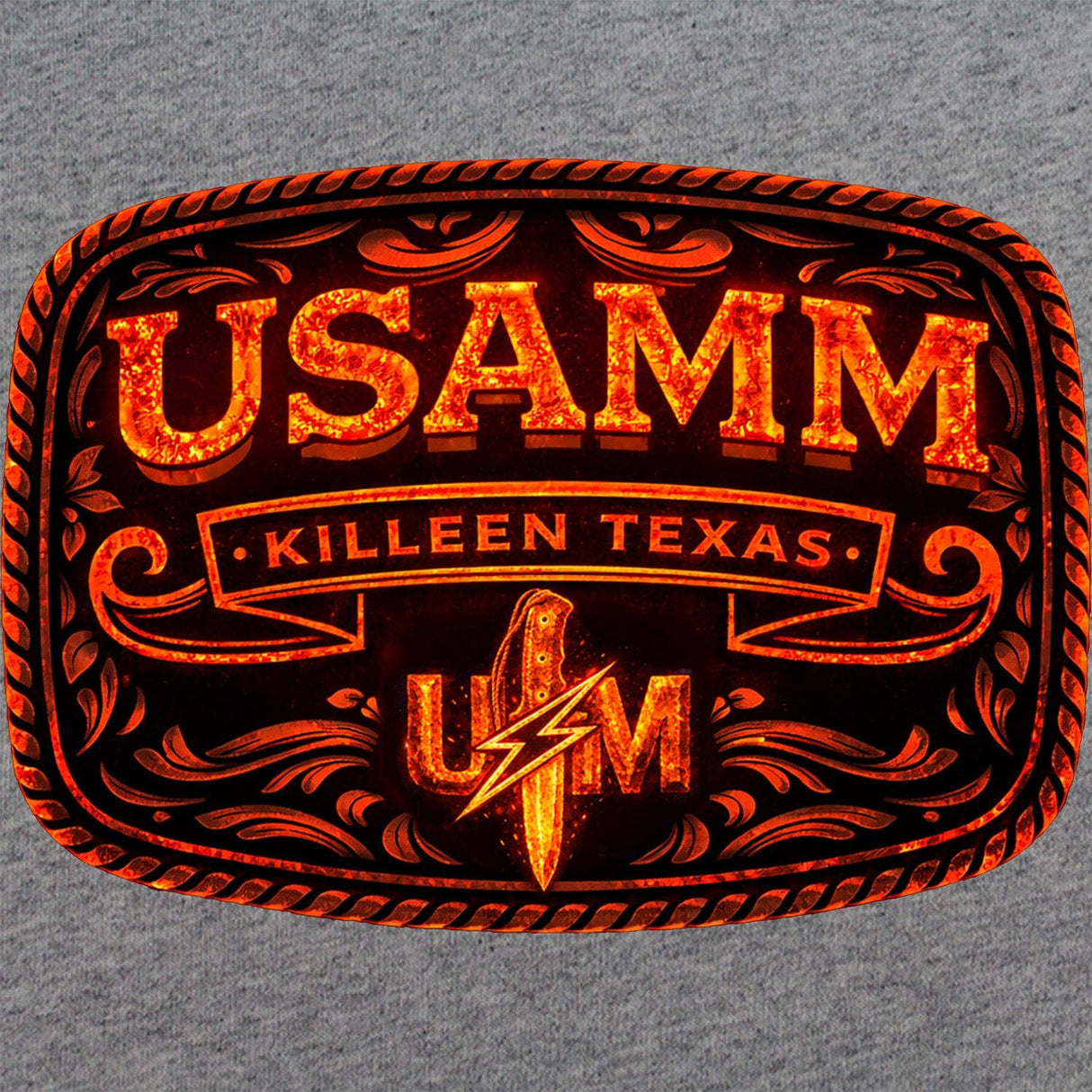 USAMM Belt Buckle T-Shirt Shirts