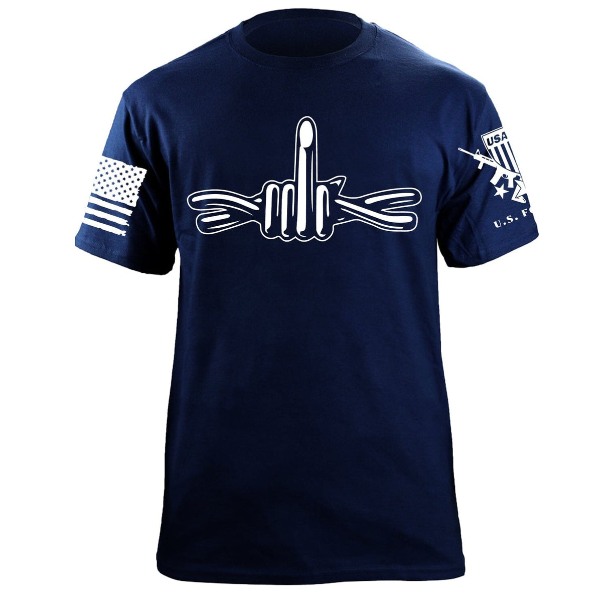 Bird Barb T-Shirt Shirts 87200-S-NAVY