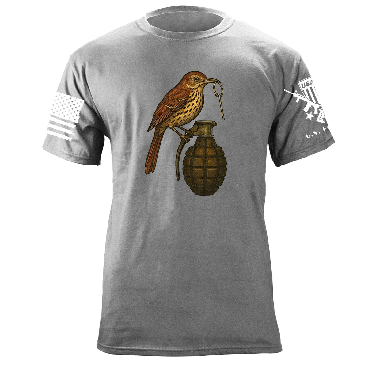 Bird Grenade T-Shirt Shirts 86426-S-HG