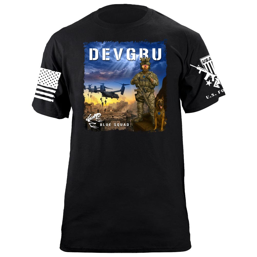 DEVGRU Blue Squadron T-Shirt Shirts 88017-S-BK