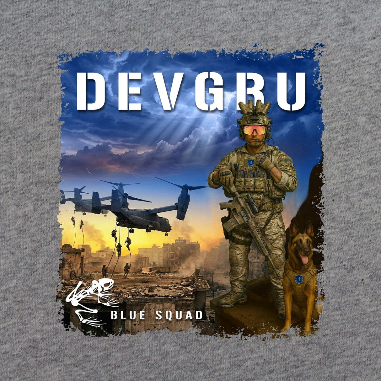 DEVGRU Blue Squadron T-Shirt Shirts
