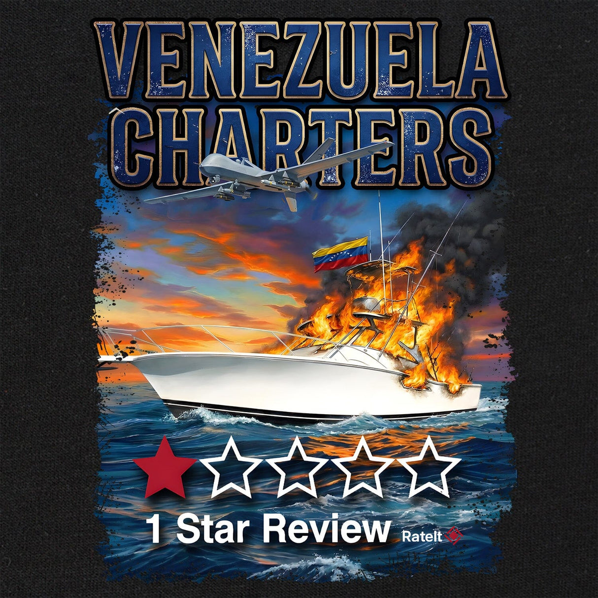 Venezuelan Charters 1-Star T-Shirt Shirts