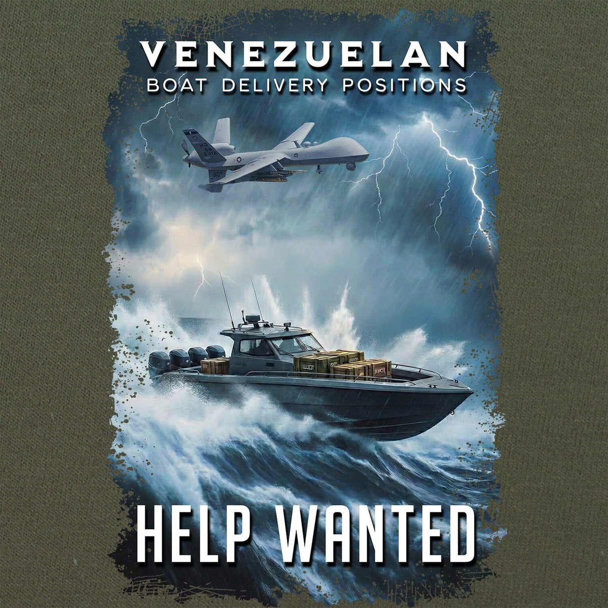 Boat Delivery Help Wanted T-Shirt Shirts