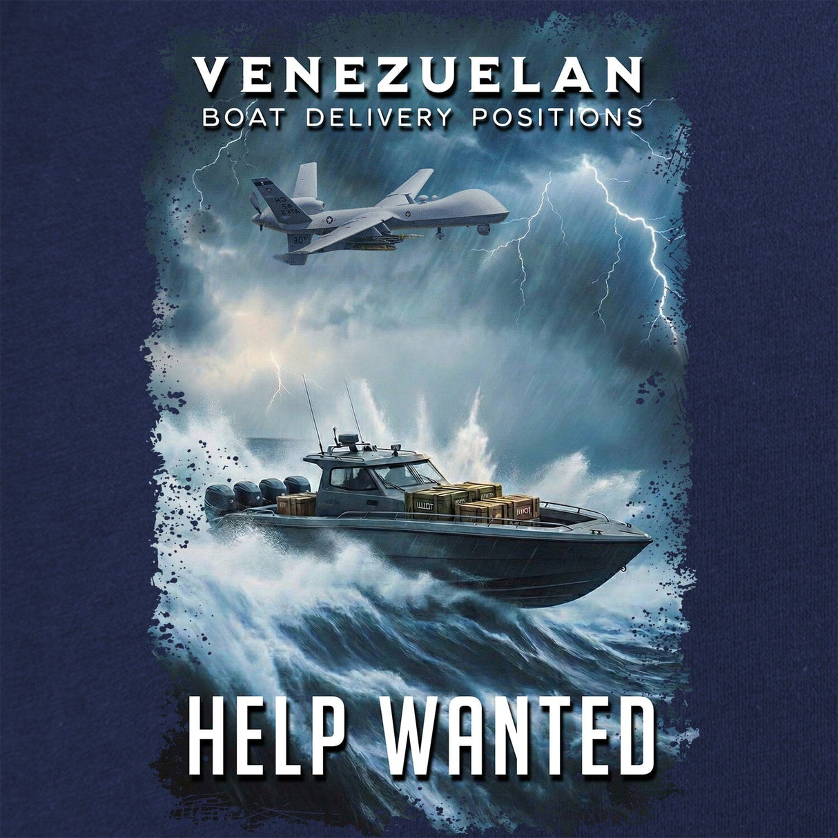Boat Delivery Help Wanted T-Shirt Shirts