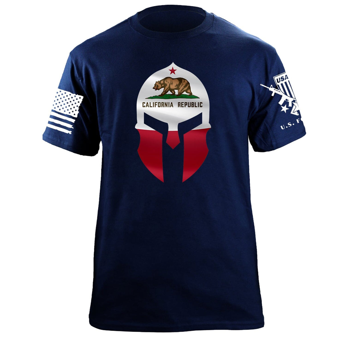 California Spartan T-Shirt Shirts 87468-S-NAVY