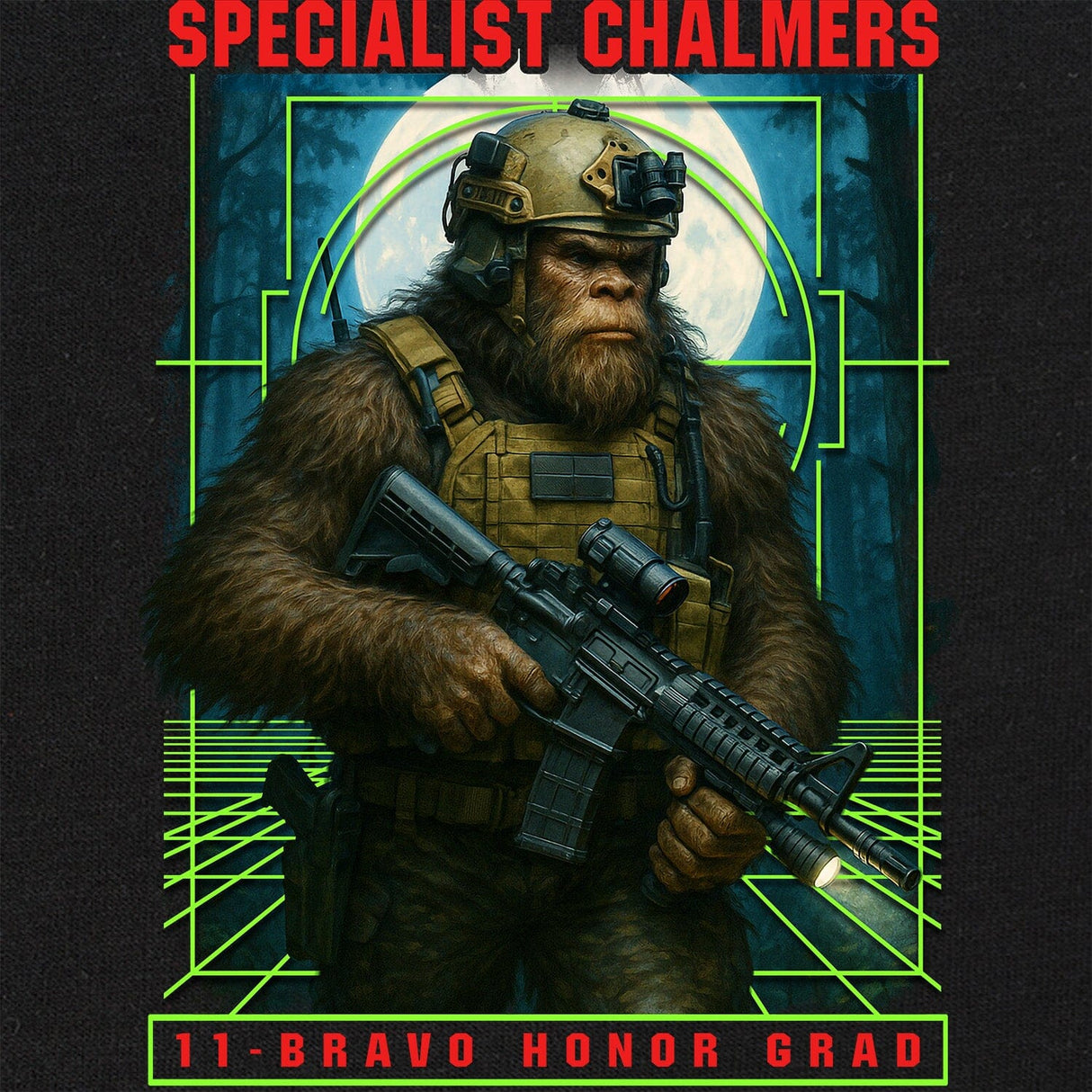 Bigfoot Specialist Chalmers T-Shirt Shirts
