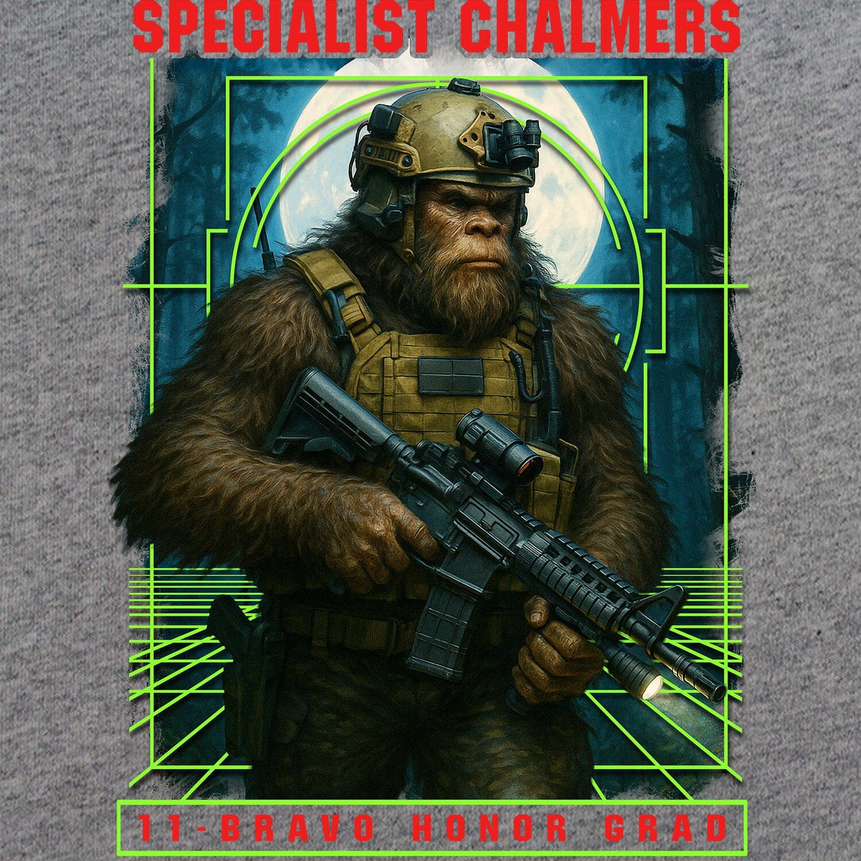 Bigfoot Specialist Chalmers T-Shirt Shirts