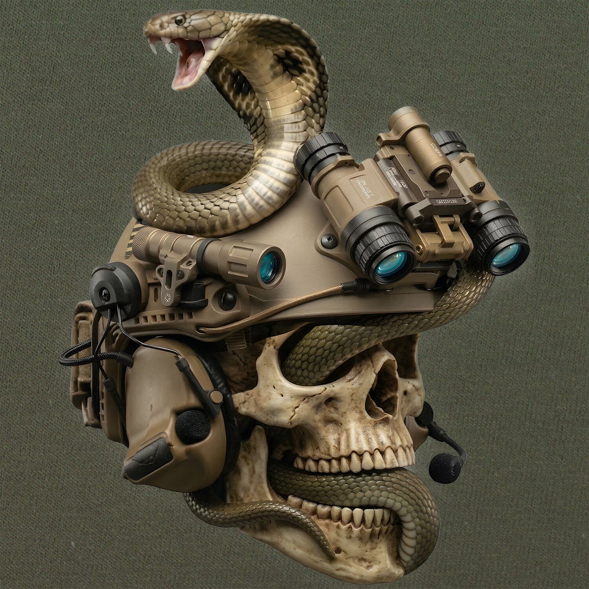 Cobra Skull T-Shirt Shirts