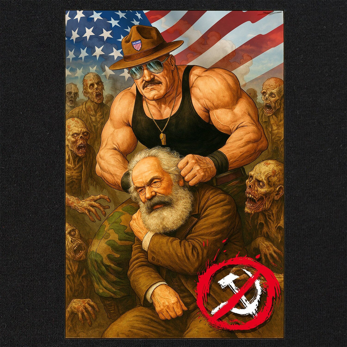 Commie Smasher T-Shirt Shirts