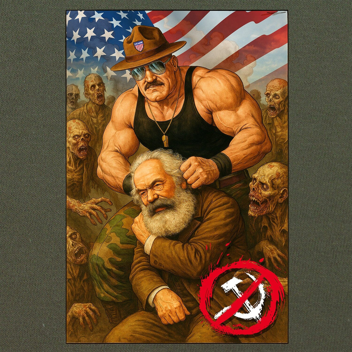 Commie Smasher T-Shirt Shirts