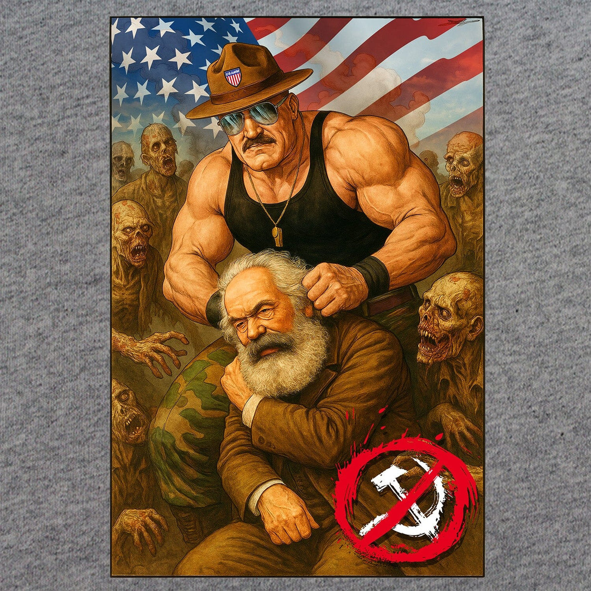 Commie Smasher T-Shirt Shirts