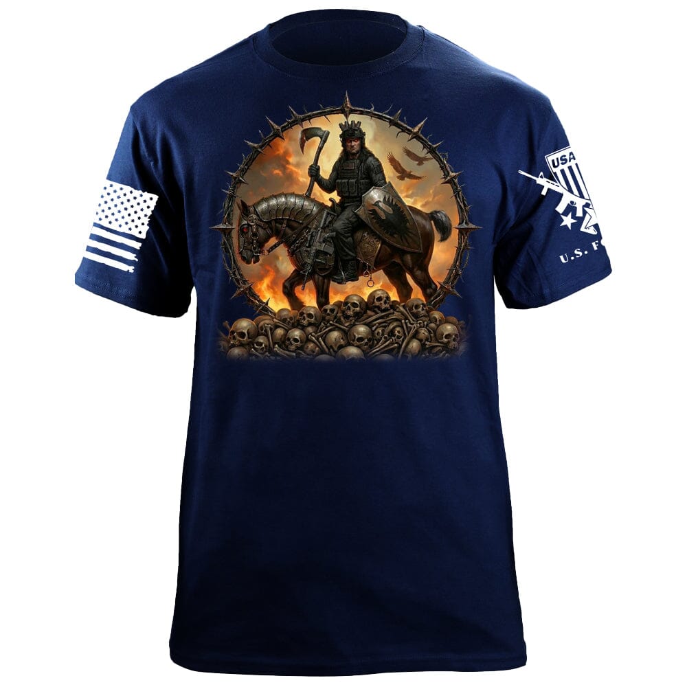 Death Dealer T-Shirt Shirts 88111-S-NAVY