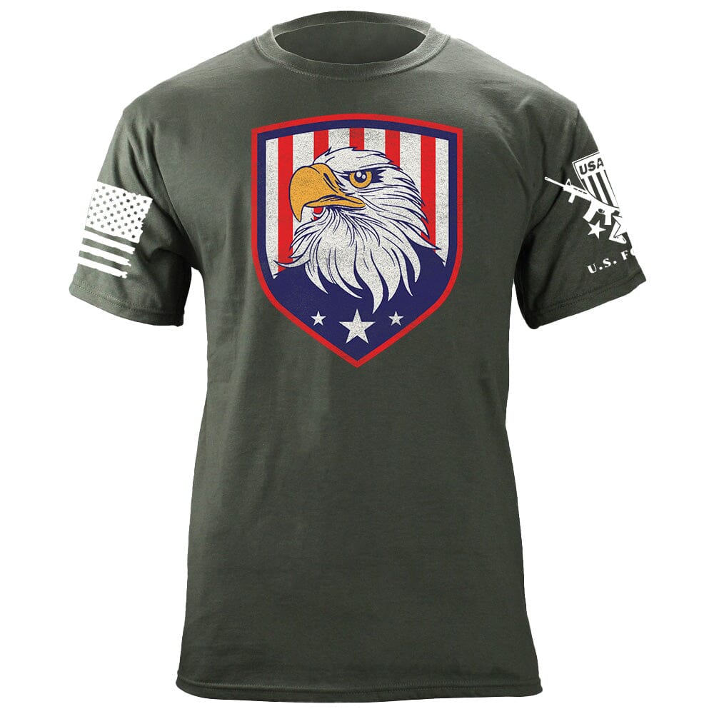 Eagle Head 3 Stars T-Shirt Shirts 87119-3XL-MG