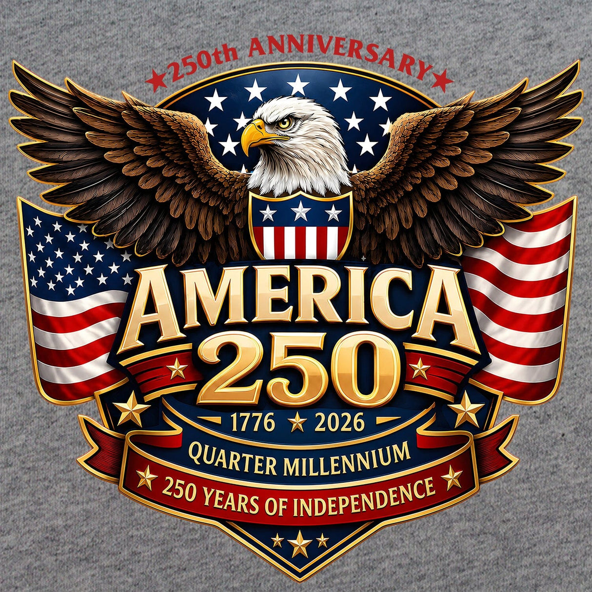 US 250 Eagle T-Shirt Shirts