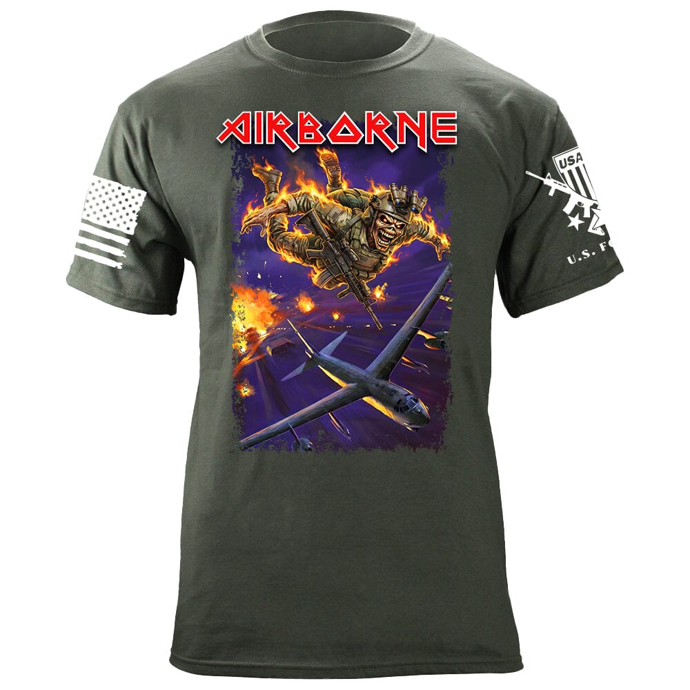 Eddie Airborne T-Shirt Shirts 88070-S-MG