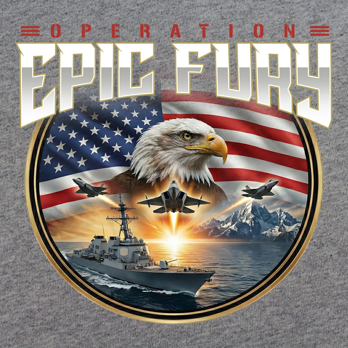 Epic Fury Eagle T-Shirt Shirts