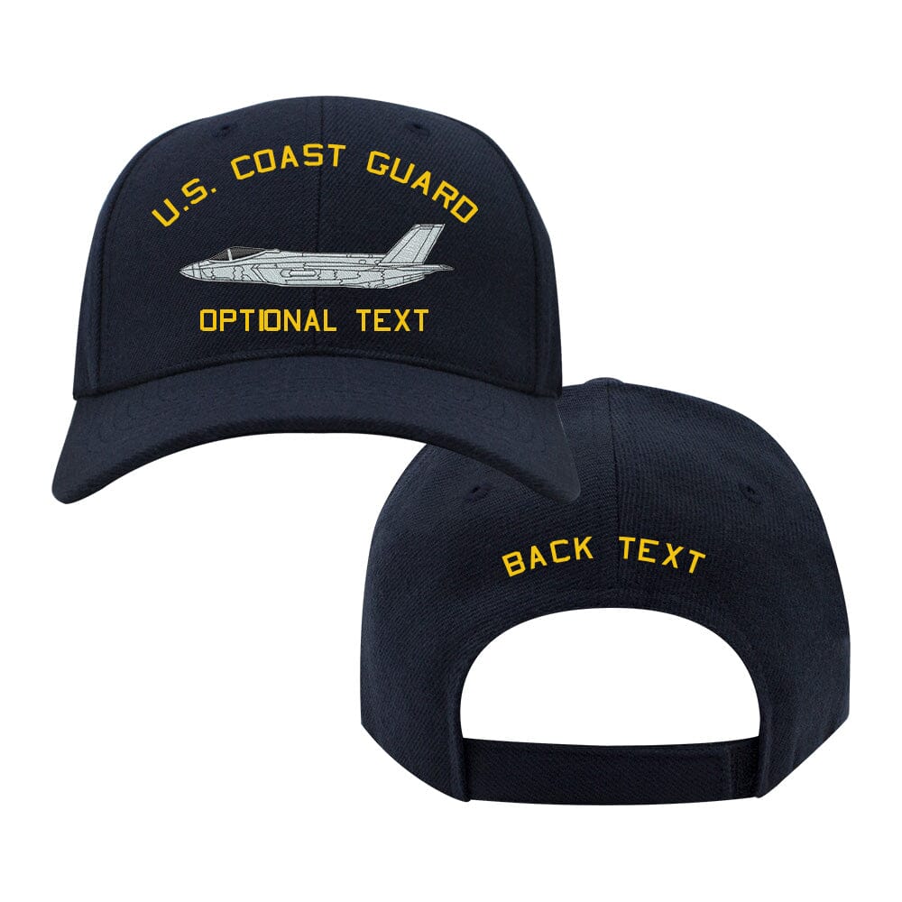 Coast Guard Custom Ship Cap - F-35c Hats and Caps