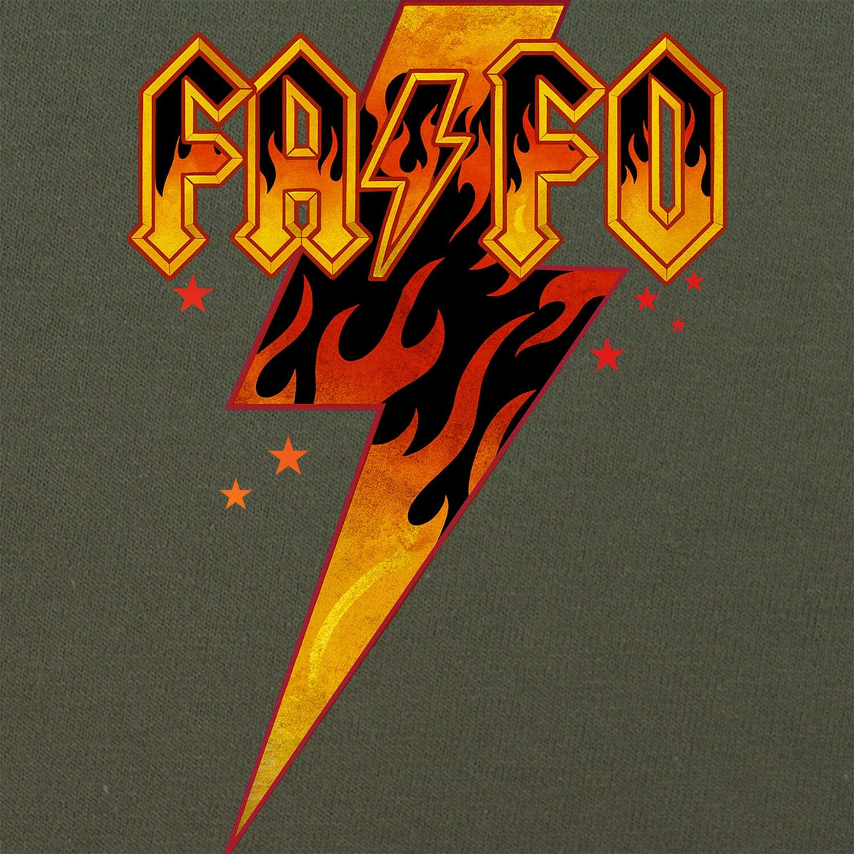 FAFO Fire T-Shirt Shirts