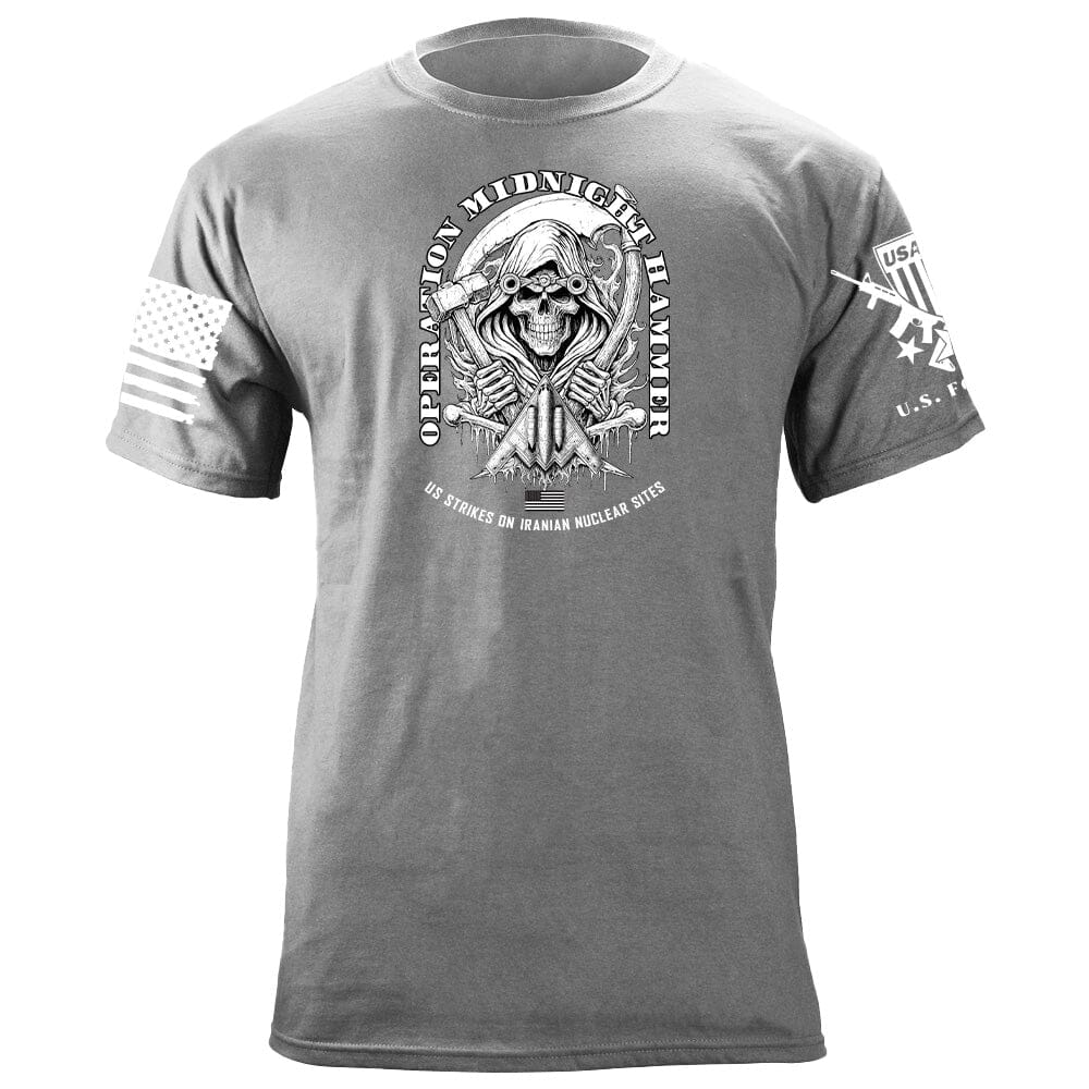 Operation Midnight Hammer B&W T-Shirt Shirts 86359-S-HG