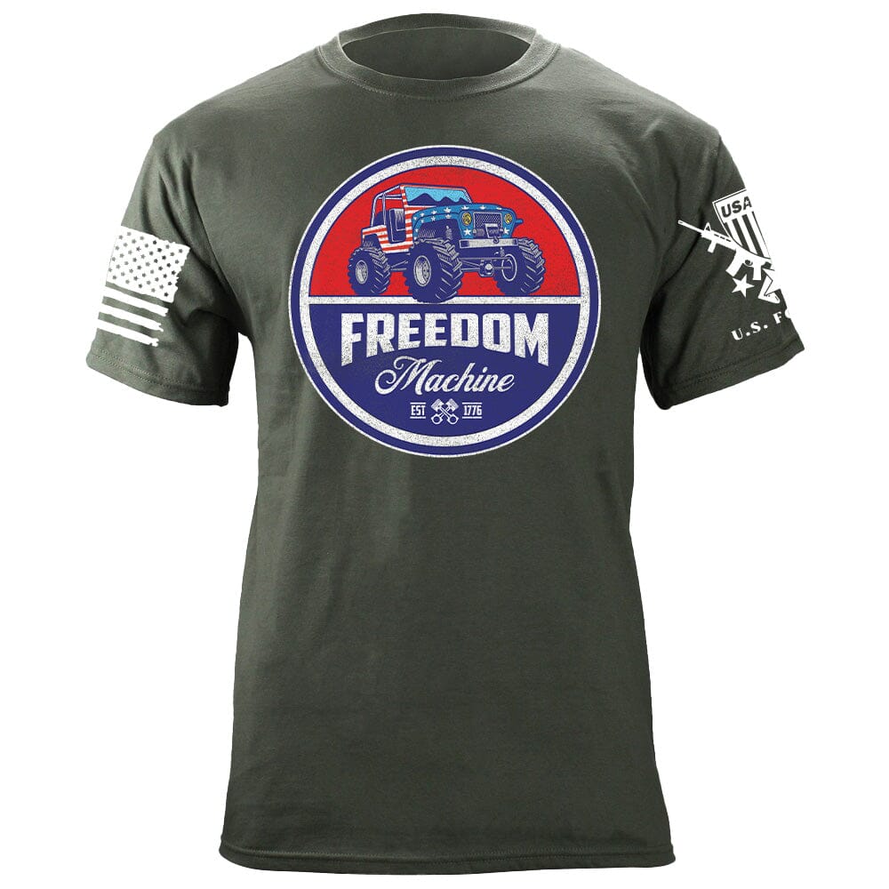 Freedom Machine Jeep T-Shirt Shirts 87052-S-MG