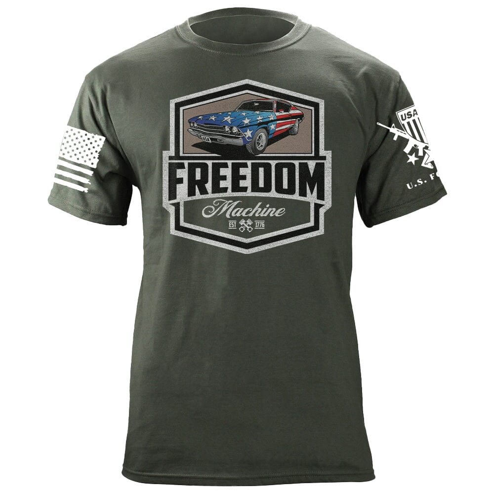 Freedom Machine Chevelle T-Shirt Shirts 87025-S-MG