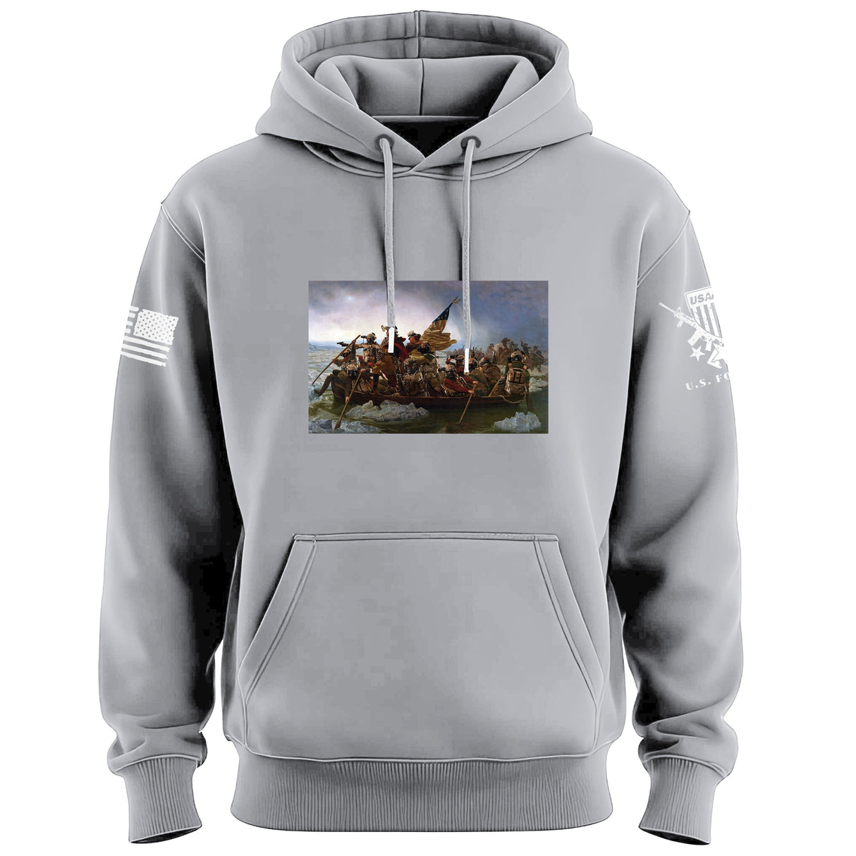 George Washington Crossing The Delaware Operators Hoodie Hoodies
