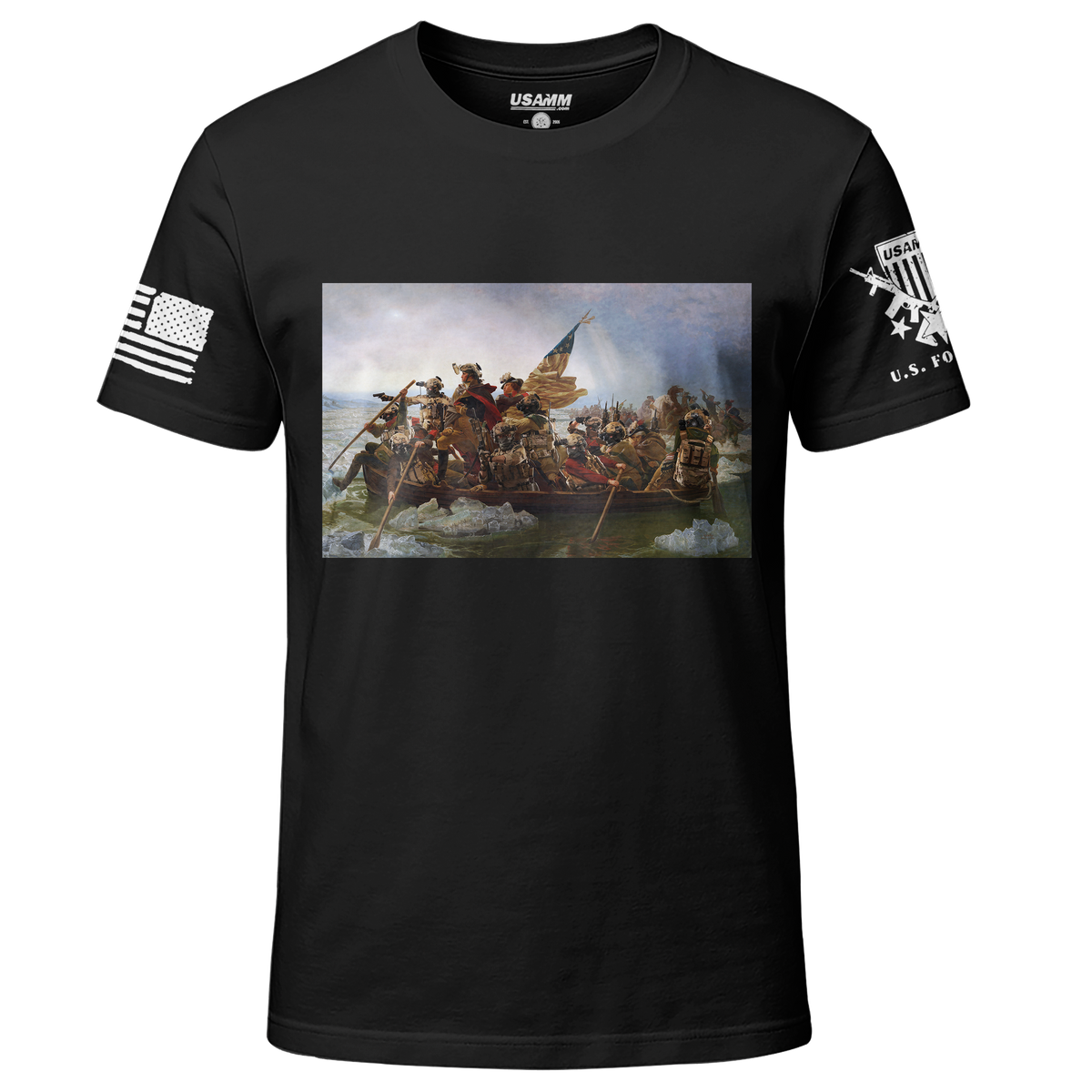 George Washington Crossing The Delaware Operators Tshirt