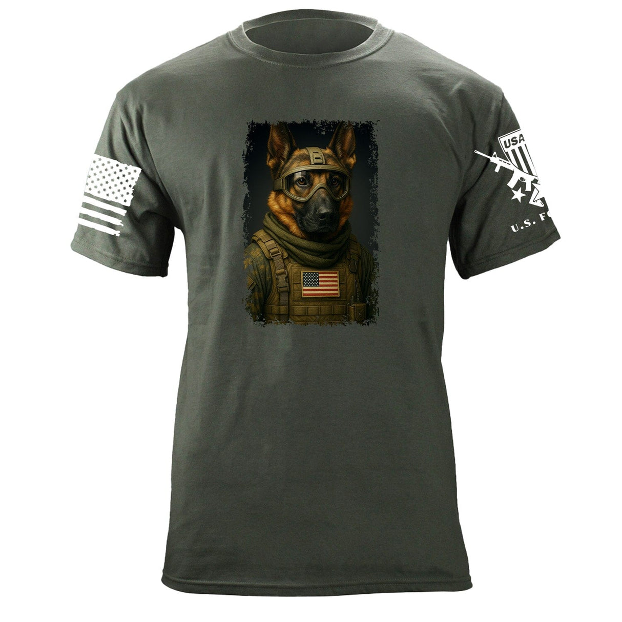 German K9 T-Shirt Shirts 87348-S-MG