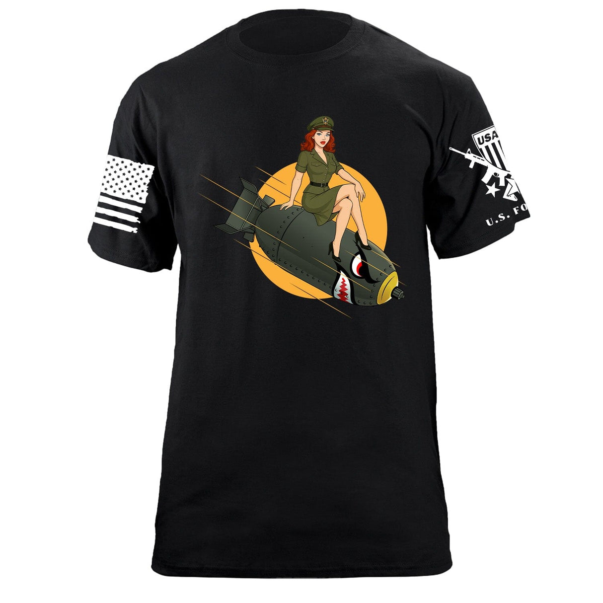 Girl Bomb T-Shirt Shirts 87350-S-BK