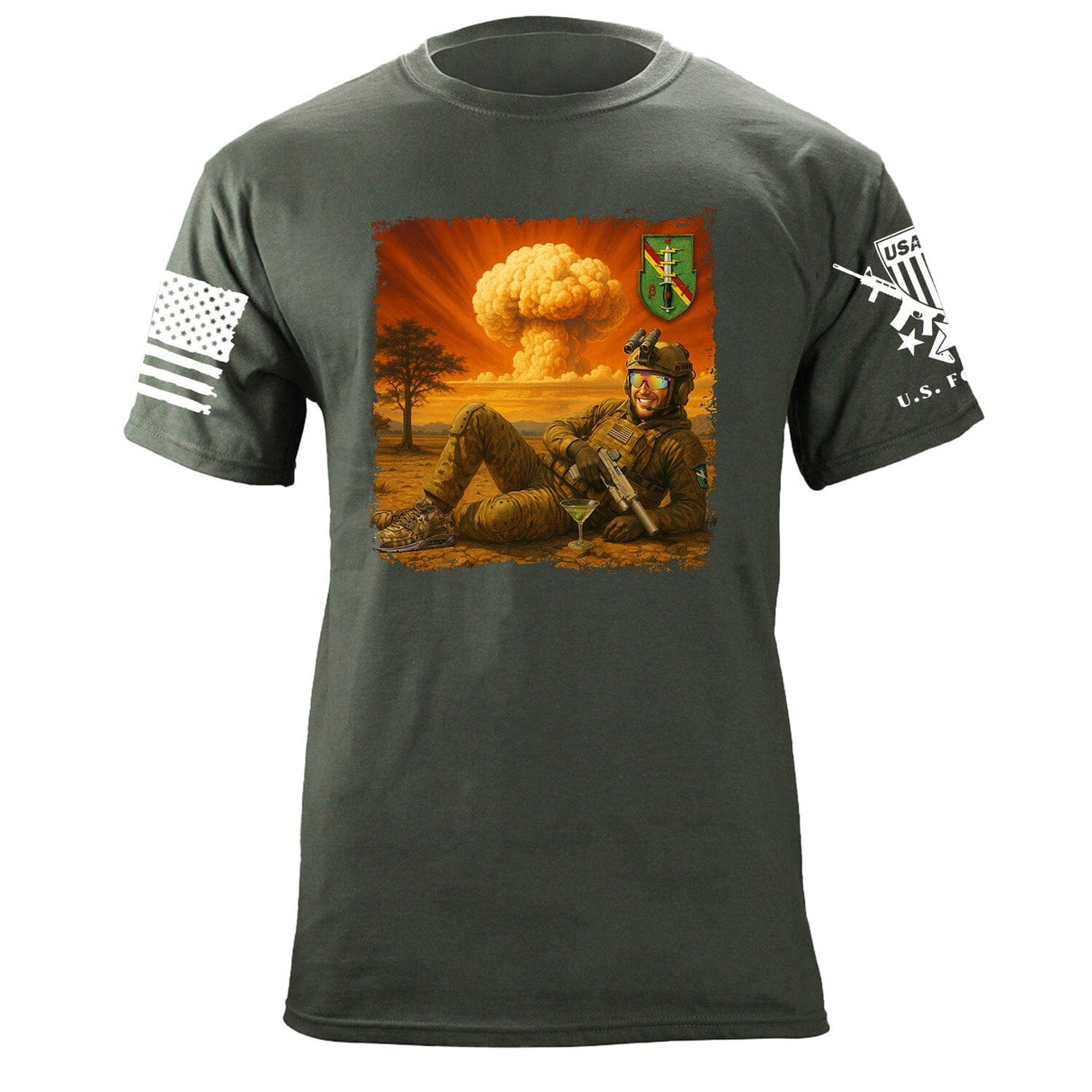 Green Light Team T-Shirt Shirts 87384-S-MG