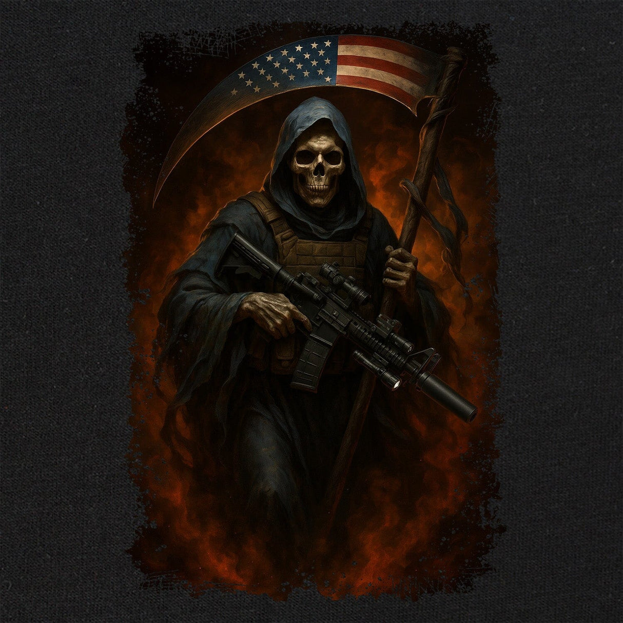 Grim Reaper USA T-Shirt Shirts