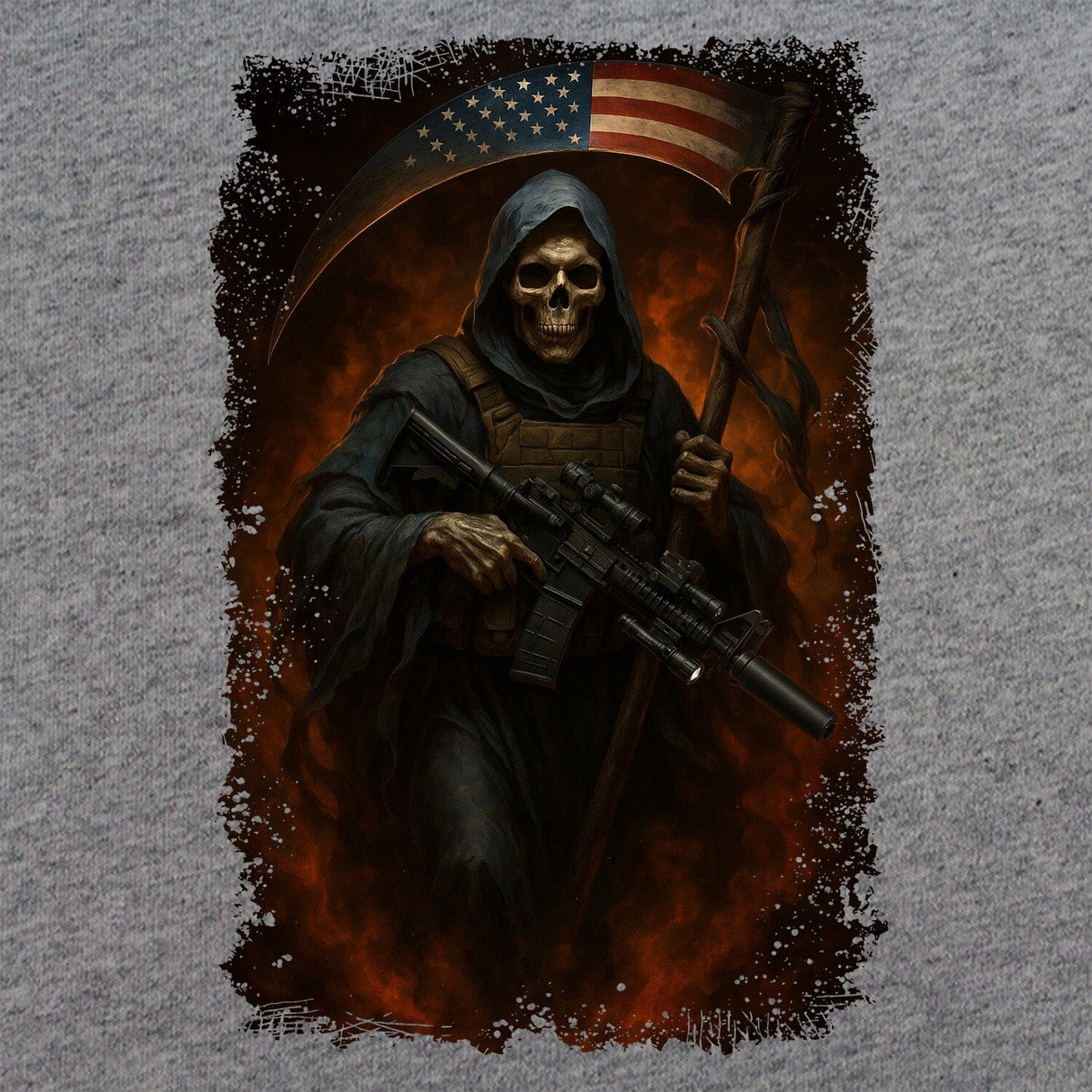 Grim Reaper USA T-Shirt Shirts
