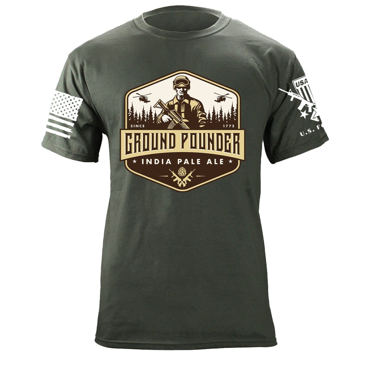 Ground Pounder IPA T-Shirt Shirts 87258-3XL-MG