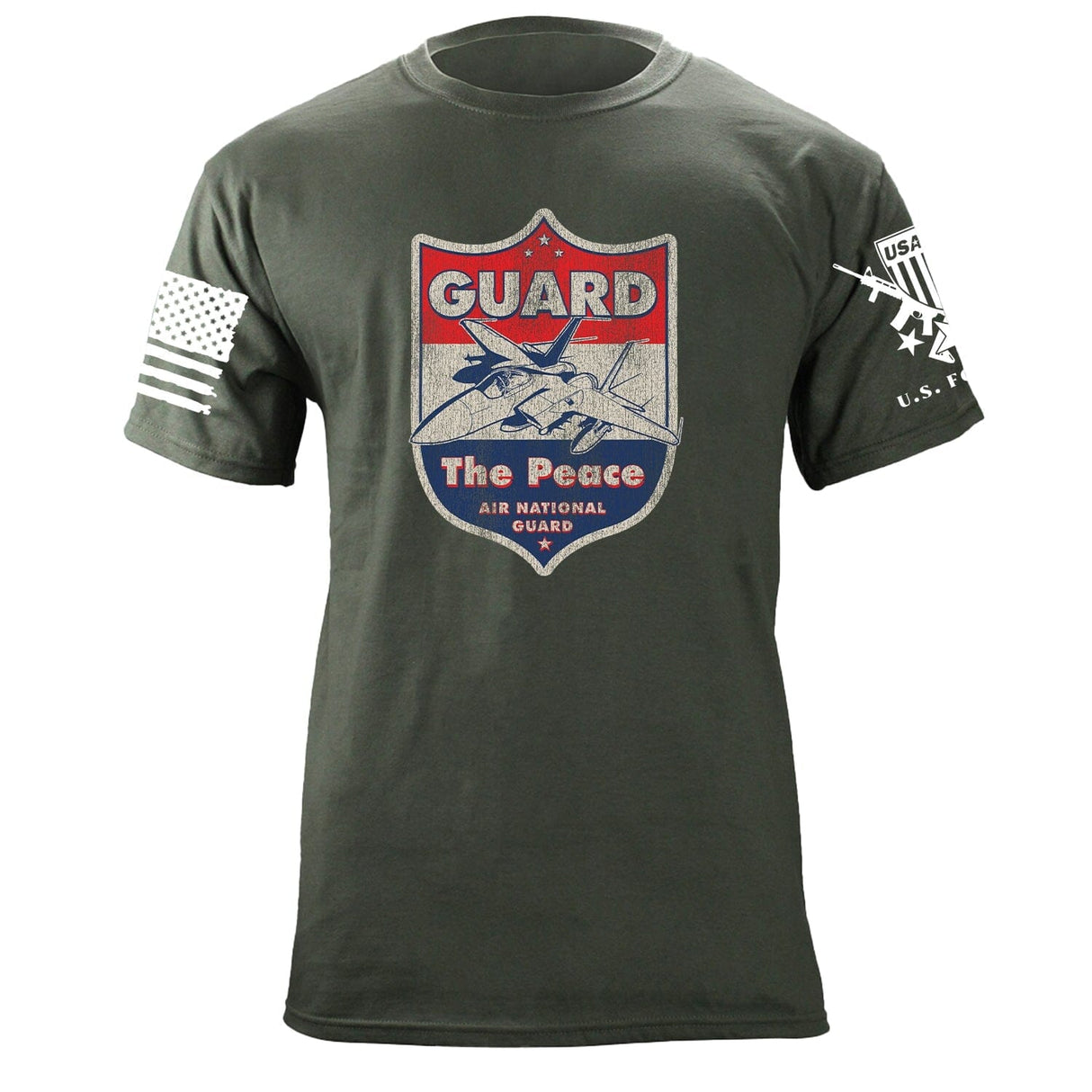 Guard The Peace Graphic T-shirt Shirts 87248-3XL-MG