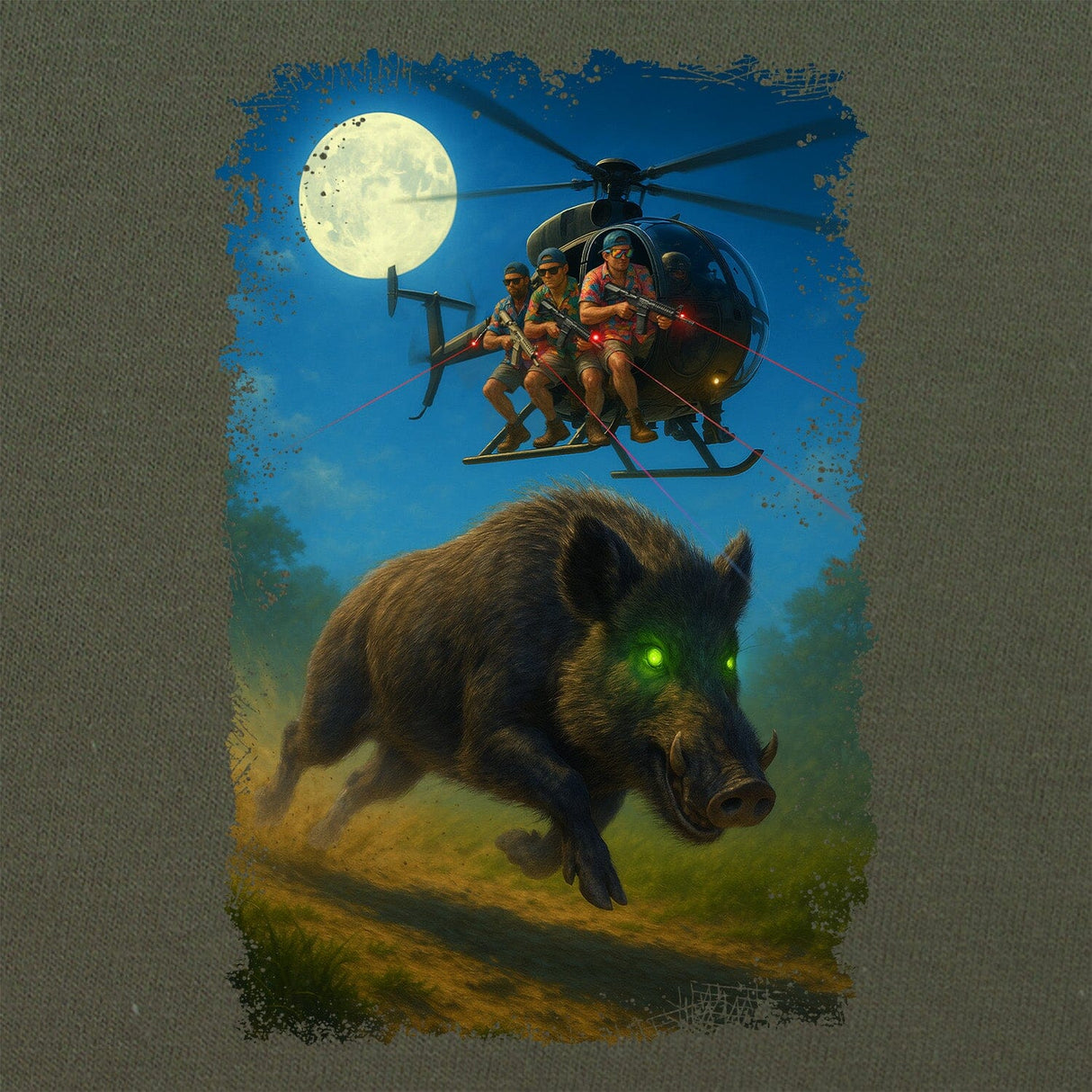 Hog Hunt Boogaloo T-Shirt Shirts