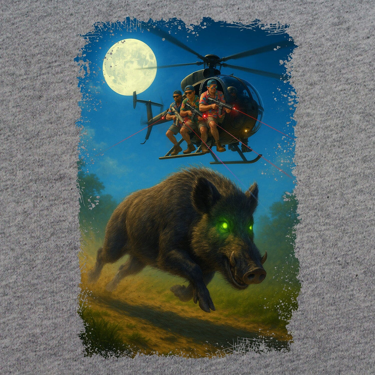 Hog Hunt Boogaloo T-Shirt Shirts