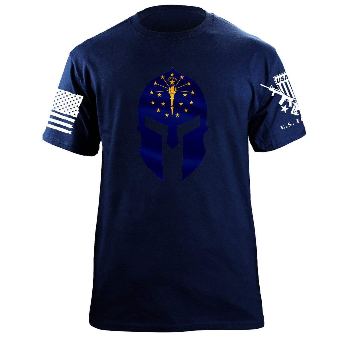 Indiana Spartan T-Shirt Shirts 87477-S-NAVY