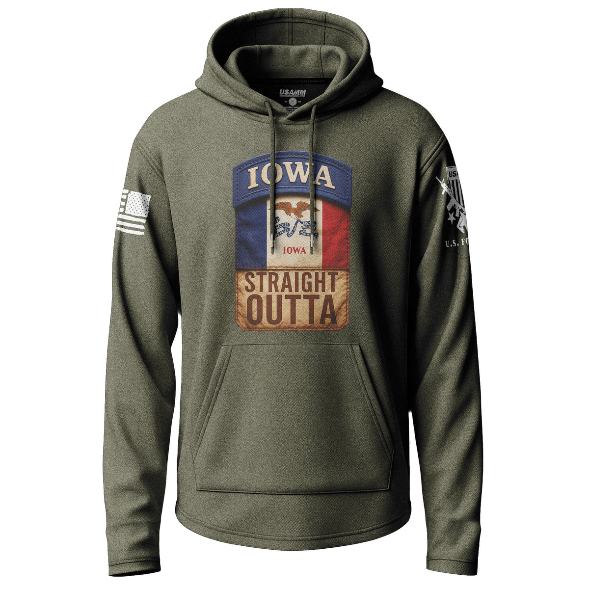 State Tab: Iowa Lightweight Hoodie
