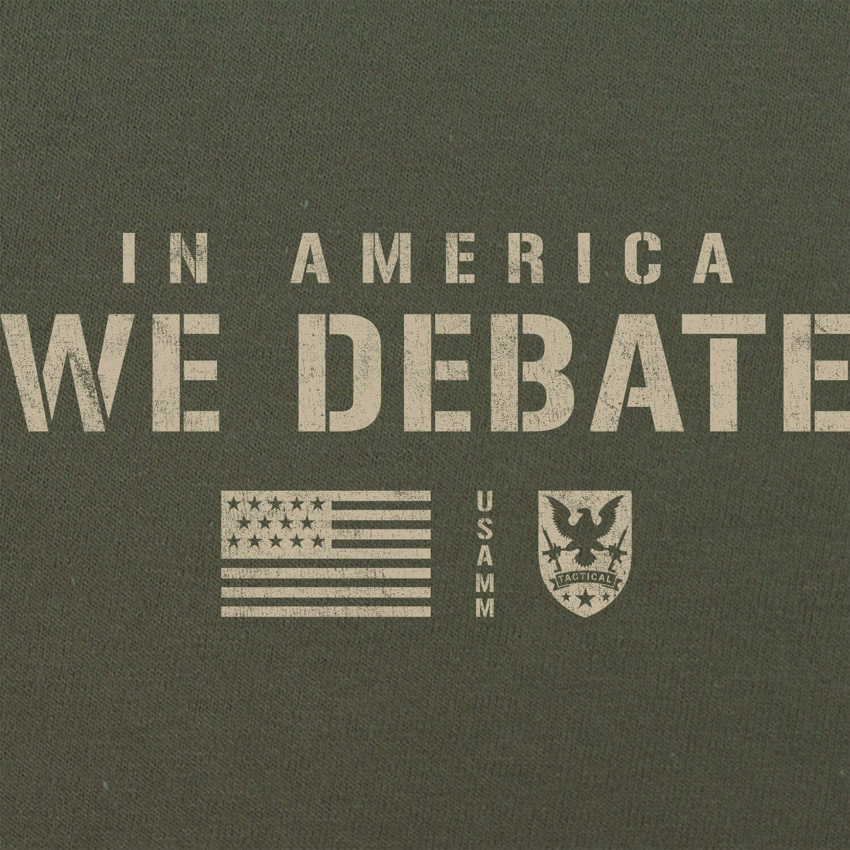 In America We Debate T-Shirt Shirts
