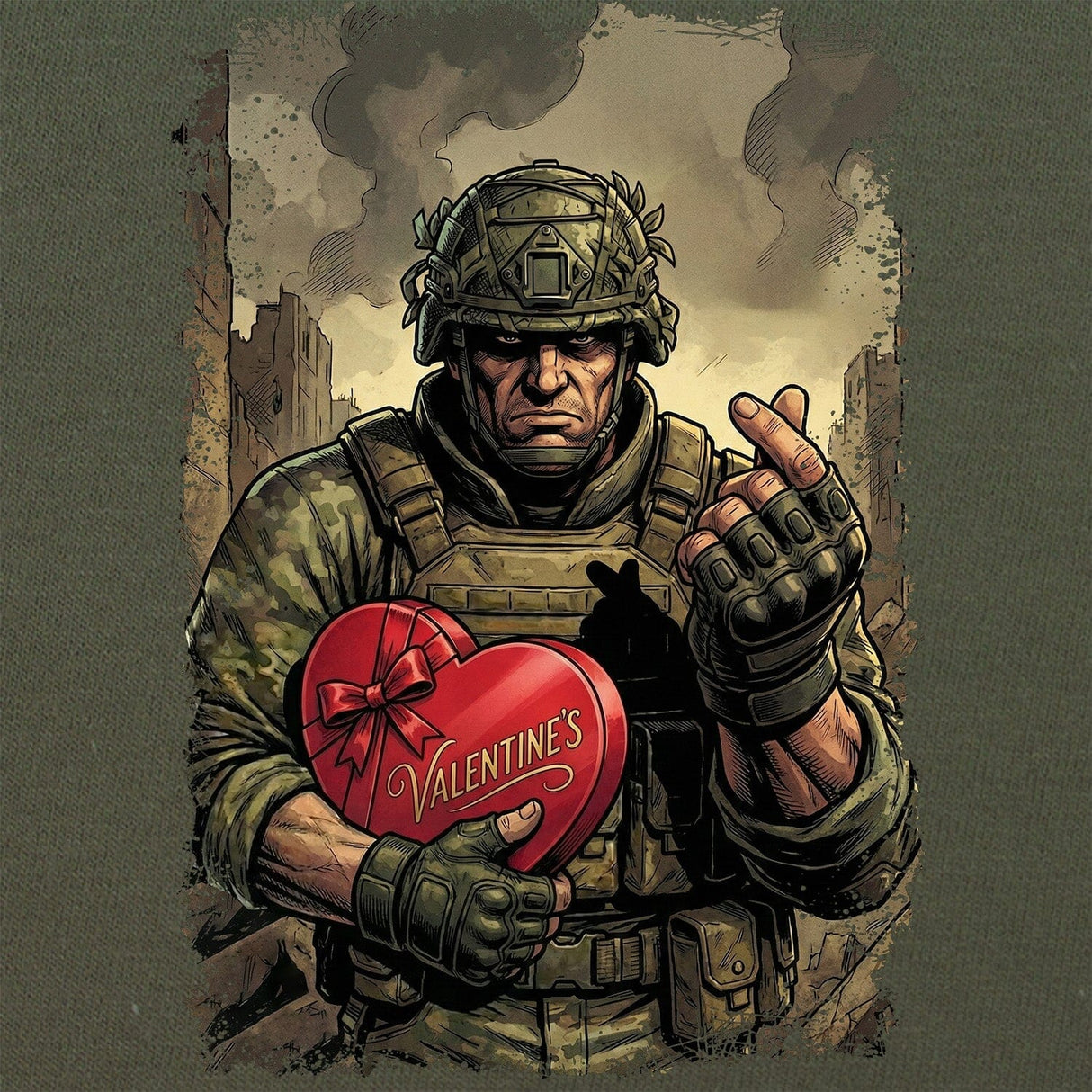 Infantry Heart T-Shirt Shirts