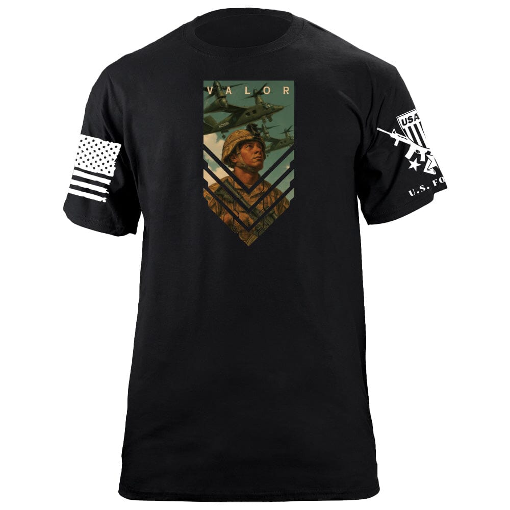 Bell V-280 Valor T-Shirt Shirts 86364-S-BK