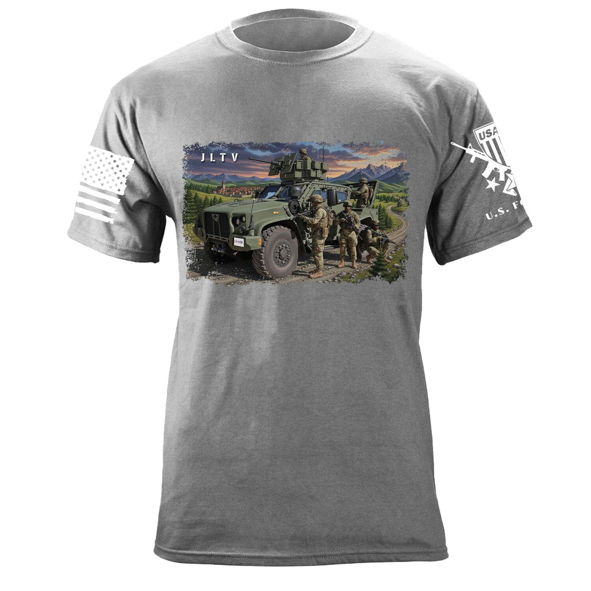 JLTV T-Shirt Shirts 87429-S-HG