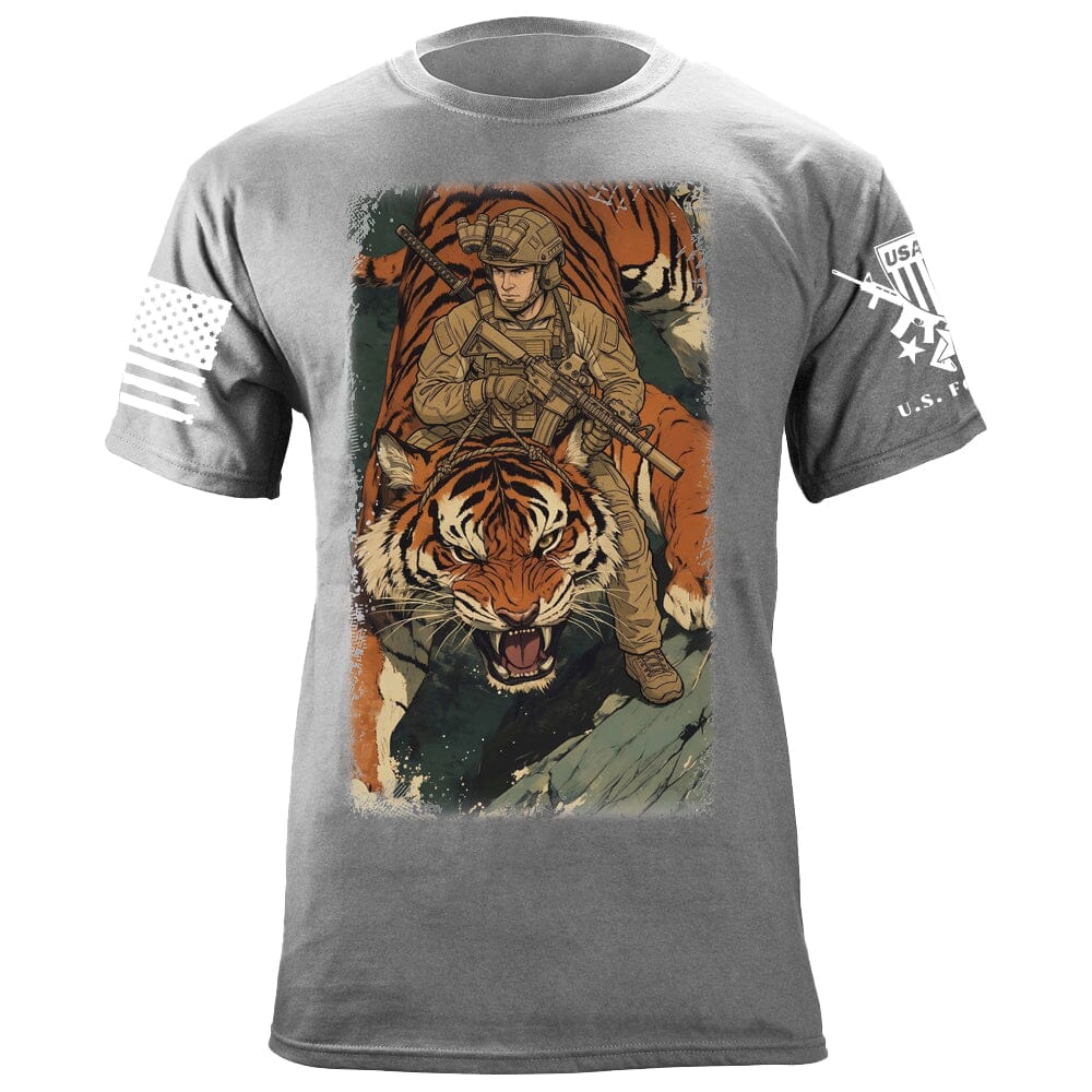 Tiger Rider T-Shirt Shirts 88127-S-HG